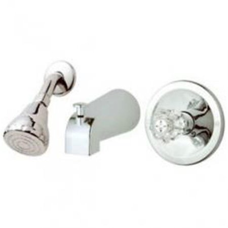 HOMEWERKS Homewerks Worldwide 210519 1 Hand Bay Pointe Shower Faucet; Basic Chrome 210519
